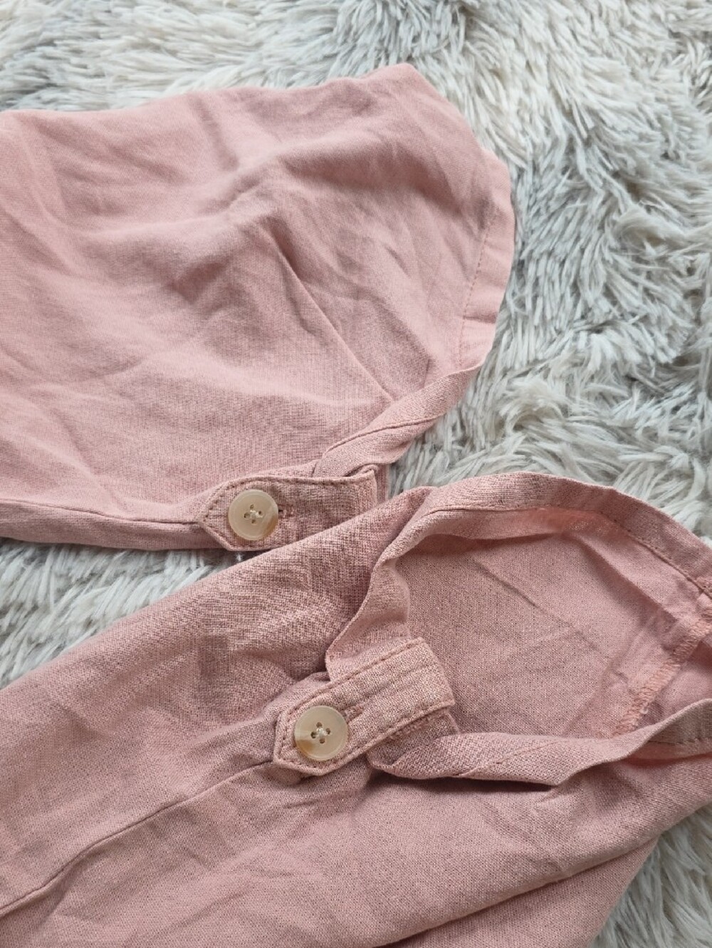 Rewash Pale Pink Drawstring Chinos - Picture 9 of 9